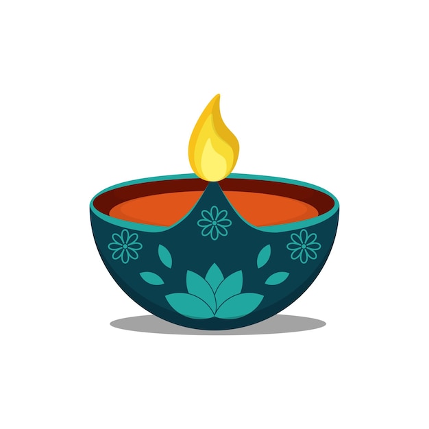Ilustración de una feliz Diwali
