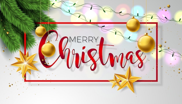 Ilustración de Feliz Navidad