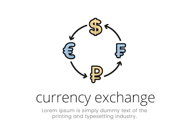 Ilustración de finanzas en color