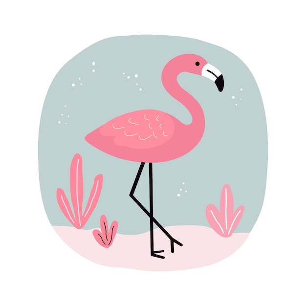 Ilustración del flamenco