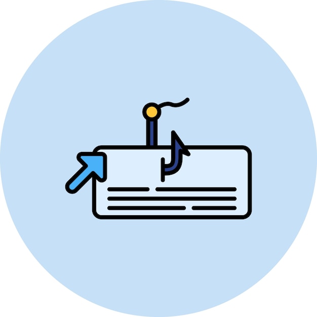 Ilustración de Flatbait para hacer clic