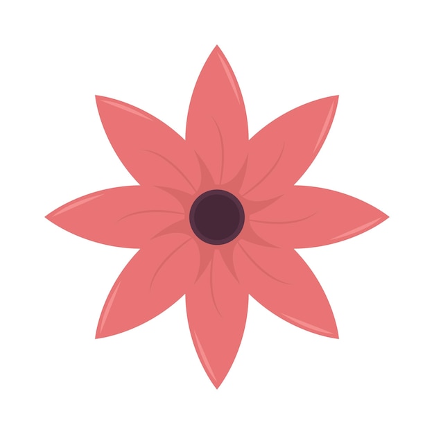 Vector ilustración de la flor