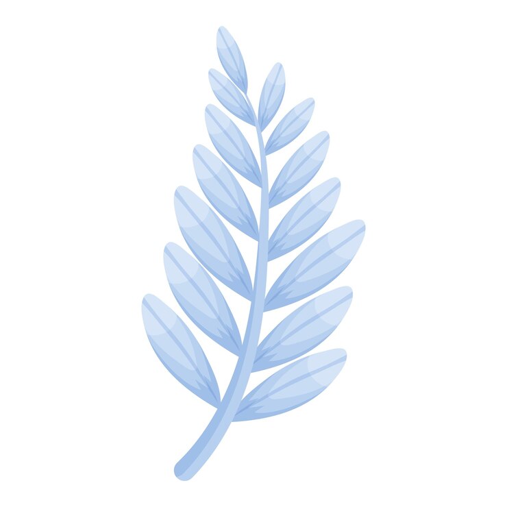 Vector ilustración de flores y hojas tropicales sobre fondo blanco