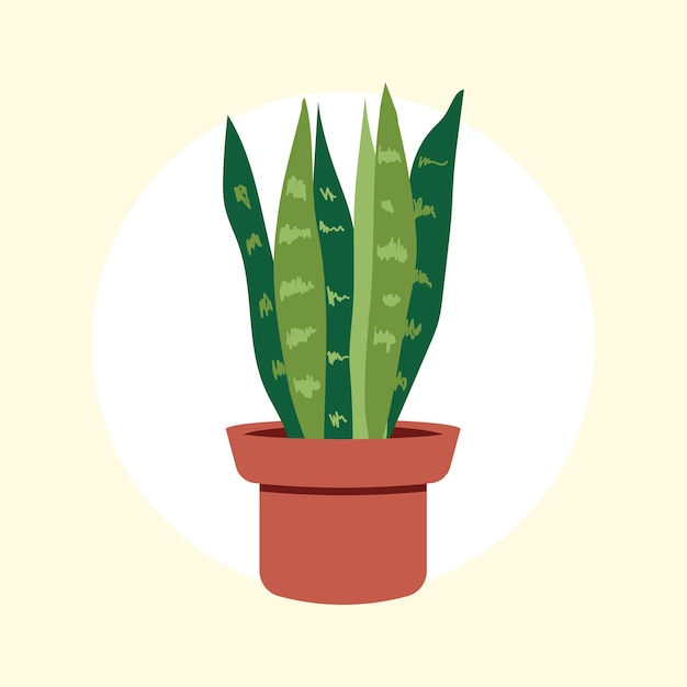 Ilustración de flores simples de vector plano