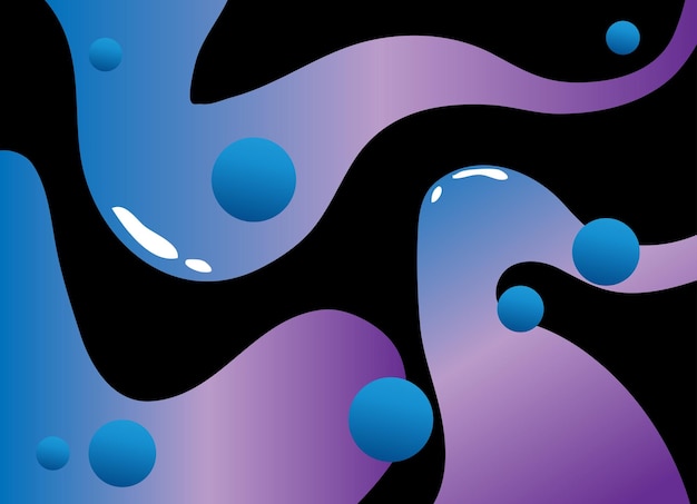 Ilustración de la fluidez de fondo 3