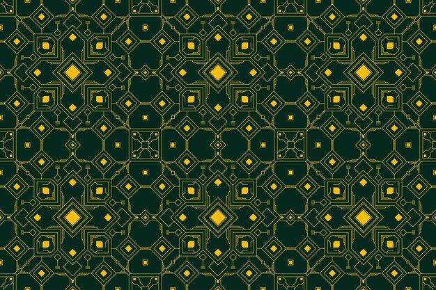 Ilustración de fondo sin costura de Batik