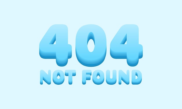 Ilustración de fondo de error 404 página no encontrada colorida moderna, fondo de error 404 que se puede utilizar para banner web, infografías,