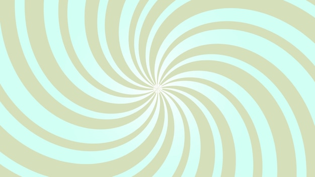 Ilustración de fondo de explosión de sol en espiral de hélice de giro verde suave estética perfecta para telón de fondo papel tapiz banner postal fondo para su diseño