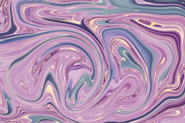 ilustración de fondo de flujo de fondo colorido líquido de color púrpura