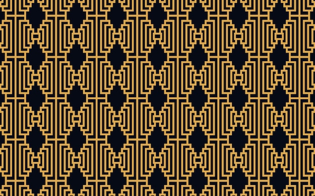 Ilustración de fondo geométrico abstracto de oro