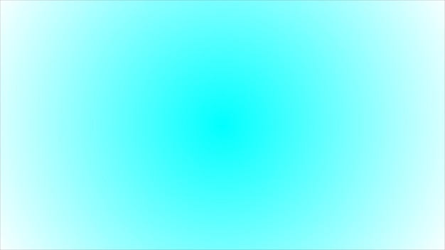 Ilustración de fondo de gradiente radial azul cian y wallpa