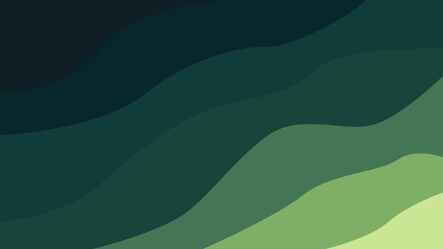 Ilustración de fondo con gradiente verde