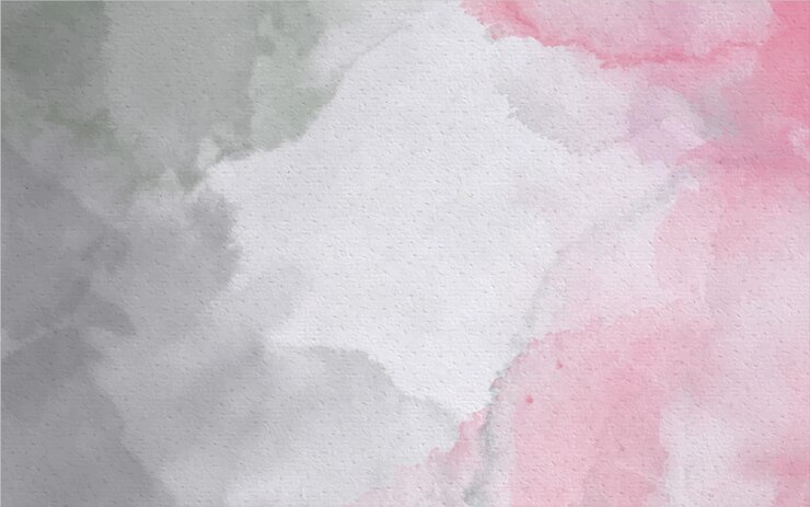 Ilustración de fondo gris y rosa degradado abstracto pintado a mano acuarela