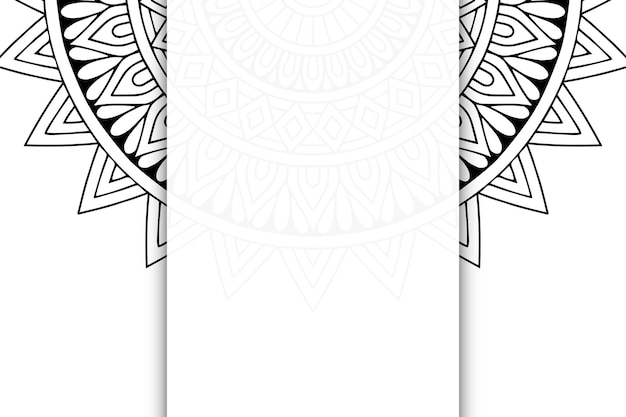 Ilustración de fondo hermoso ornamento