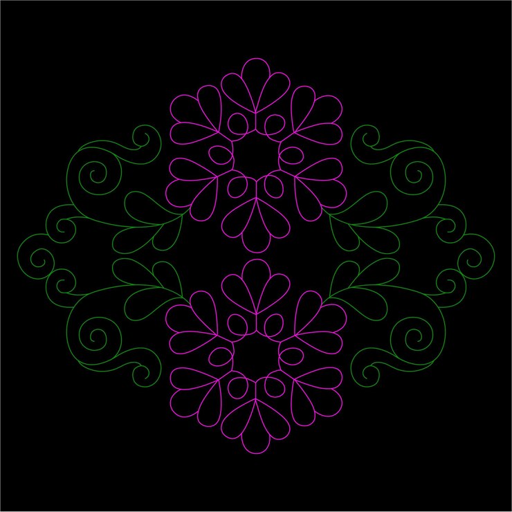 Ilustración de fondo de mandala vectorial elegante
