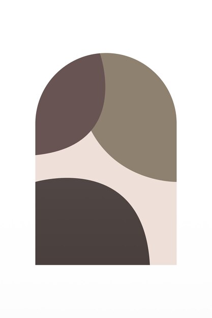 Ilustración de fondo de mediados de siglo