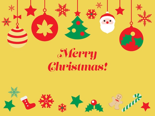 Ilustración de fondo de oro de la Navidad.