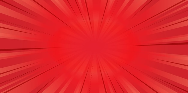 Vector ilustración de fondo de pantalla de material de fondo rojo sunburst, línea intensiva, haz, haces de luces