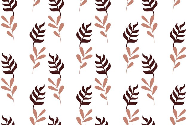Ilustración de fondo de patrón sin costuras boho abstracto