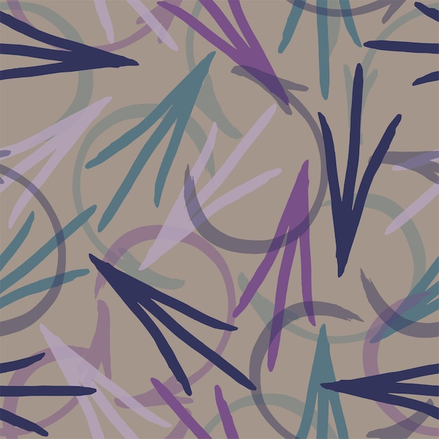 Ilustración de fondo de patrón de vector transparente de flechas coloridas