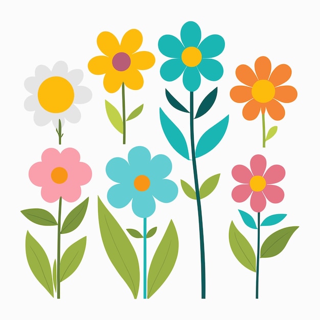 Ilustración de fondo con patrones florales