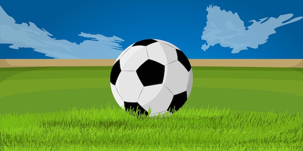 Ilustración de fondo de una pelota