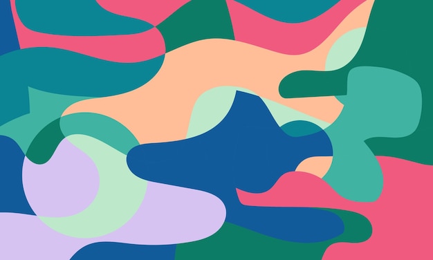 Ilustración de fondo retro vectorial