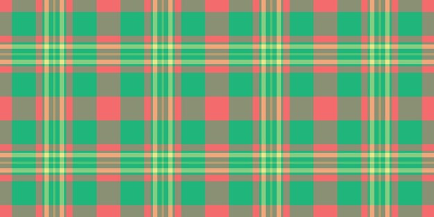 Ilustración de fondo textil estructura a cuadros patrón de tela sin costuras patrón de textura de chequeo vectorial abstracto tartan en colores pastel y menta