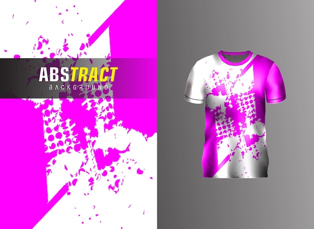 Ilustración de fondo de textura abstracta para fondo de camiseta deportiva