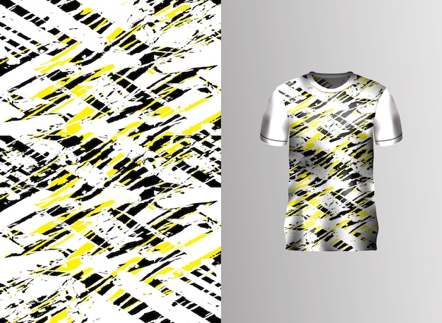 Ilustración de fondo de textura abstracta para fondo de camiseta deportiva