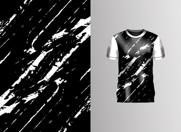Ilustración de fondo de textura abstracta para fondo de camiseta deportiva