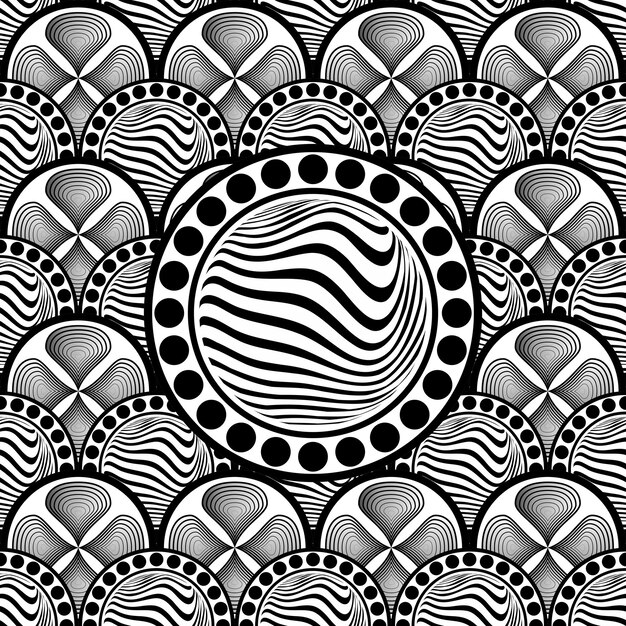Ilustración de fondo texturizado de patrones sin fisuras abstractos