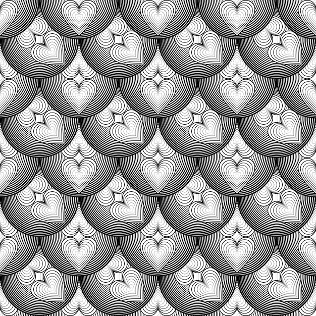 Ilustración de fondo texturizado de patrones sin fisuras abstractos
