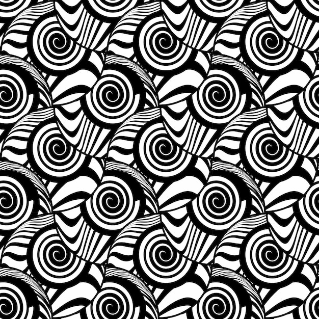 Ilustración de fondo texturizado de patrones sin fisuras abstractos