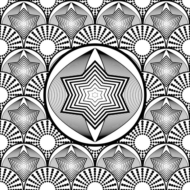 Ilustración de fondo texturizado de patrones sin fisuras abstractos
