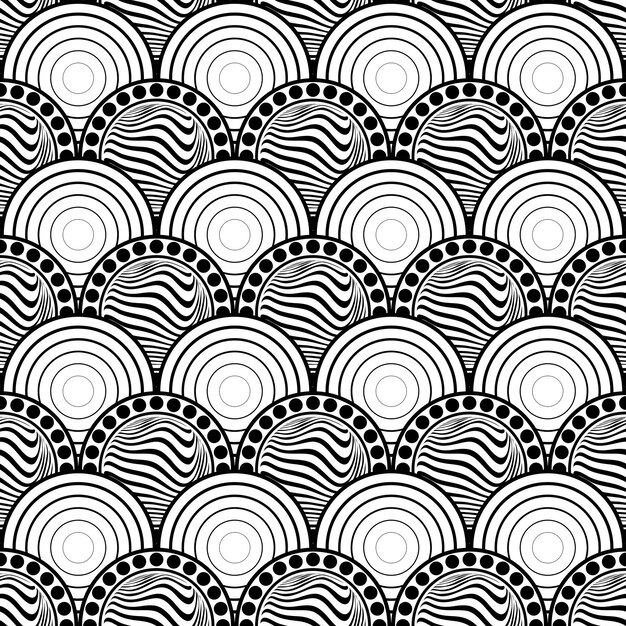 Ilustración de fondo texturizado de patrones sin fisuras abstractos