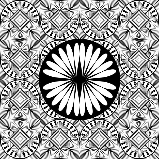 Ilustración de fondo texturizado de patrones sin fisuras abstractos