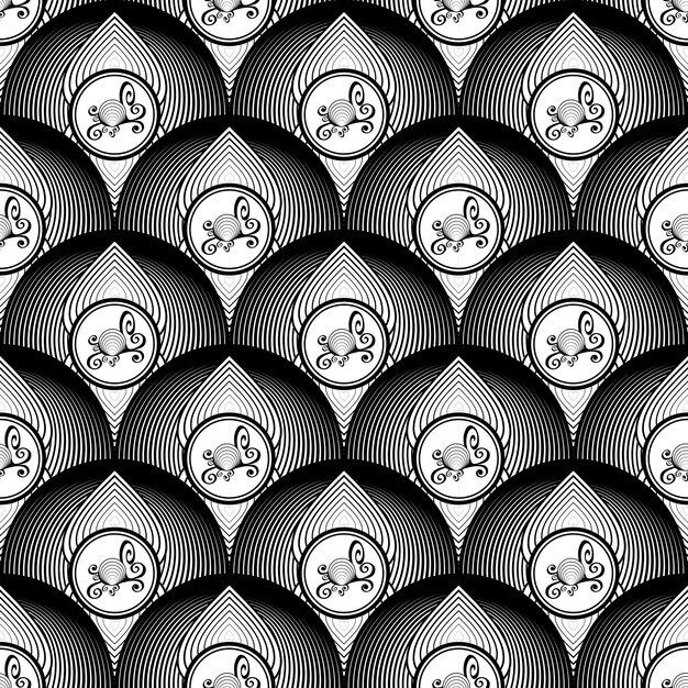 Ilustración de fondo texturizado de patrones sin fisuras abstractos