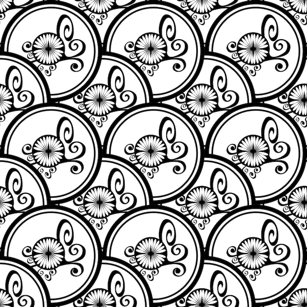 Ilustración de fondo texturizado de patrones sin fisuras abstractos