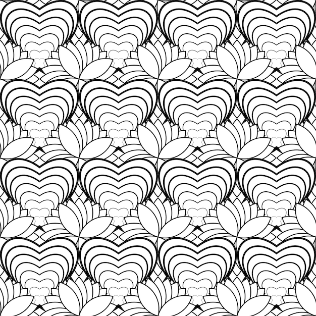 Ilustración de fondo texturizado de patrones sin fisuras abstractos