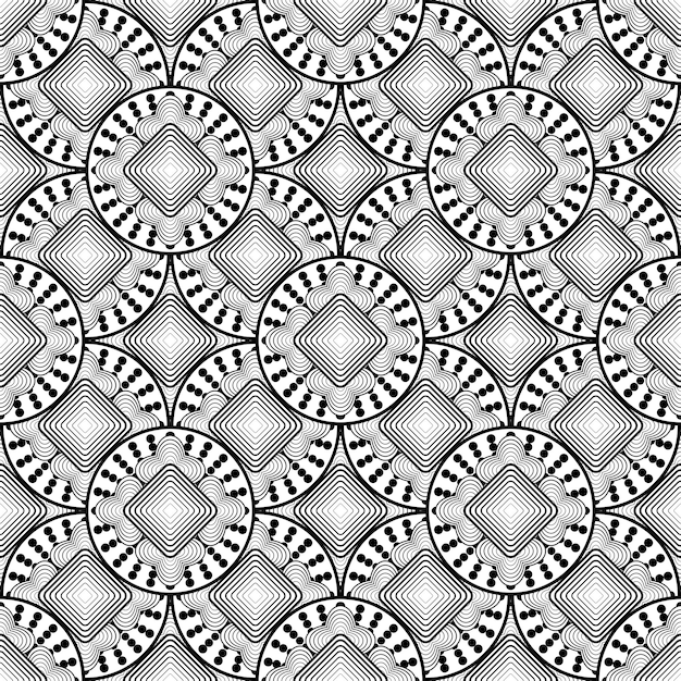 Ilustración de fondo texturizado de patrones sin fisuras abstractos