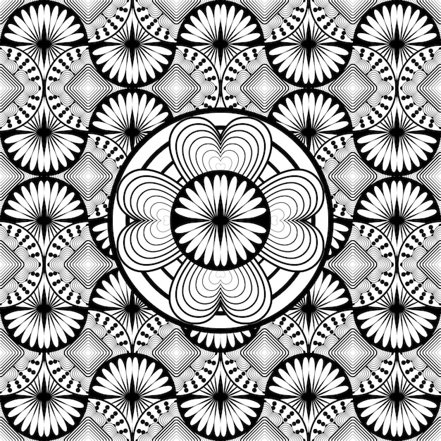 Ilustración de fondo texturizado de patrones sin fisuras abstractos