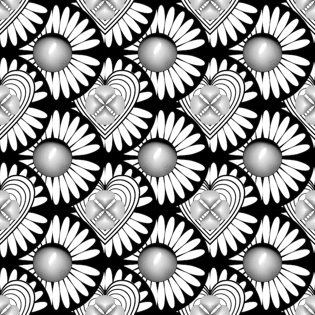 Ilustración de fondo texturizado de patrones sin fisuras abstractos