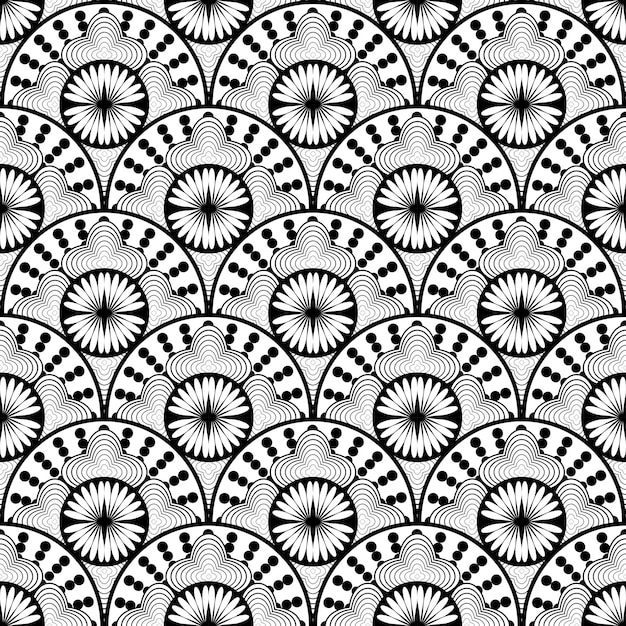Ilustración de fondo texturizado de patrones sin fisuras abstractos