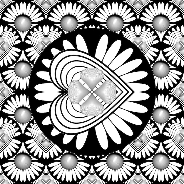 Ilustración de fondo texturizado de patrones sin fisuras abstractos