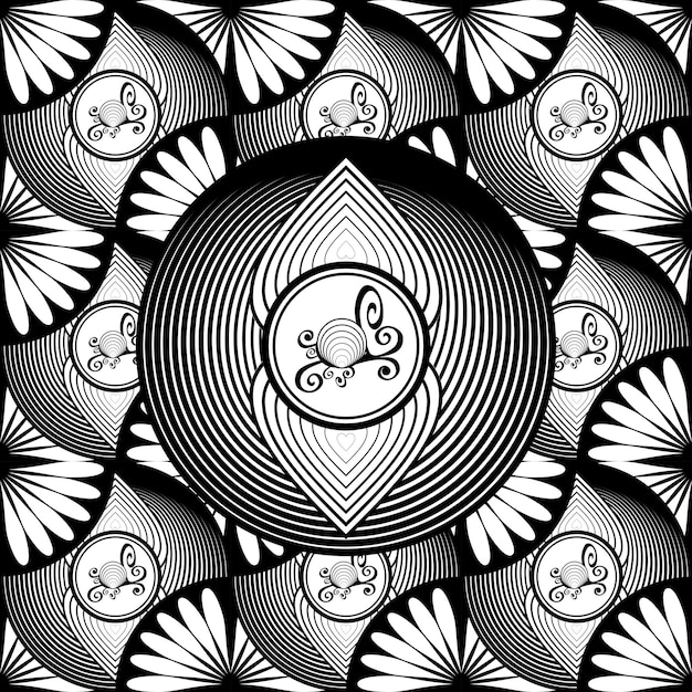 Ilustración de fondo texturizado de patrones sin fisuras abstractos