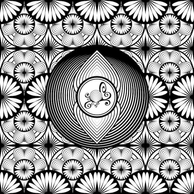 Ilustración de fondo texturizado de patrones sin fisuras abstractos