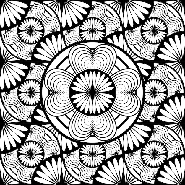 Ilustración de fondo texturizado de patrones sin fisuras abstractos