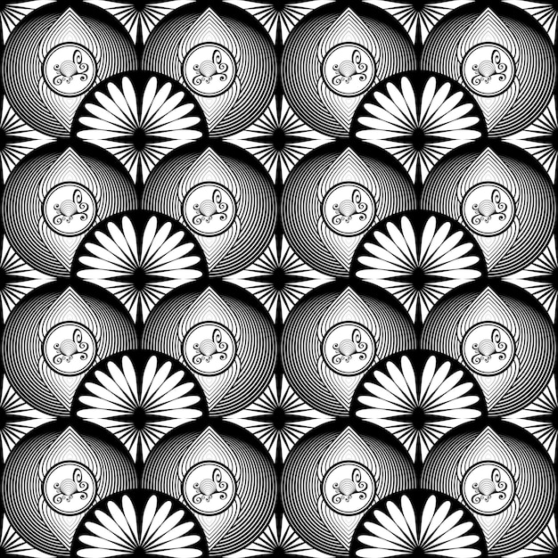 Ilustración de fondo texturizado de patrones sin fisuras abstractos