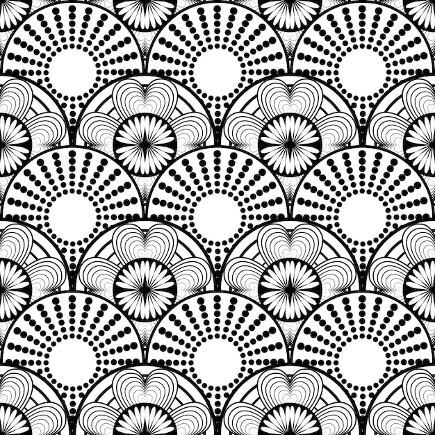 Ilustración de fondo texturizado de patrones sin fisuras abstractos
